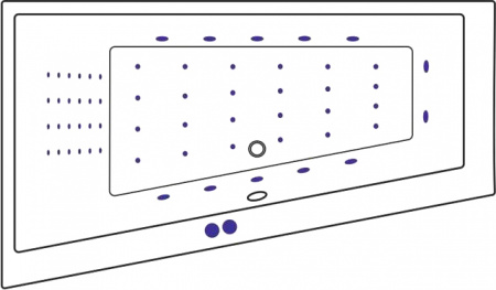 ��������� ����� Excellent Sfera Slim WAEX.SFL17S.NANO 170�100 L