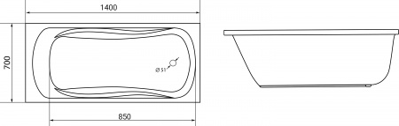 ��������� ����� 1MarKa Classic 140x70