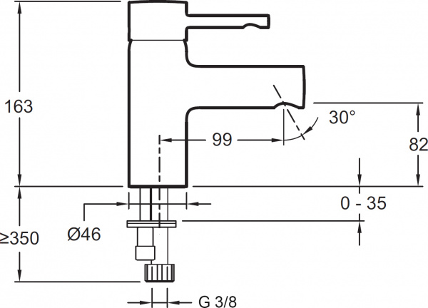 ��������� Jacob Delafon Cuff E98298-CP ��� ��������