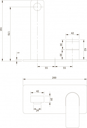 ��������� Omnires Baretti BA7815CR � ���������� ������, ��� ��������, ����