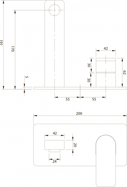 ��������� Omnires Baretti BA7815CR � ���������� ������, ��� ��������, ����