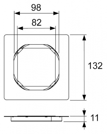 ���� ��� ���� ��� ������ Tece TECEdrainpoint S �������������� DN 50 DN 40 ������ (360 15 00) ��� �����
