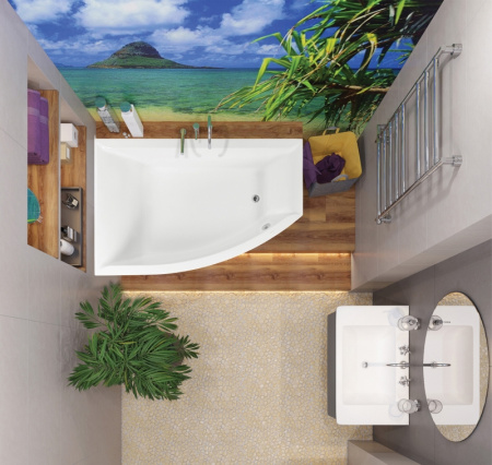 ��������� ����� Vagnerplast Veronela 160x105 L ������ �����