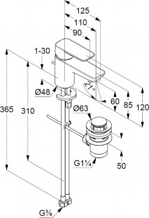 ��������� Kludi Pure&Style 403850575 ��� ��������