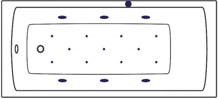 ��������� ����� Excellent Aquaria WAEX.AQU14.RELAX 140x70