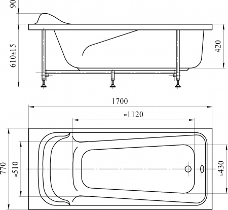 ��������� ����� Radomir ���� 2-01-0-0-1-208� 170x80