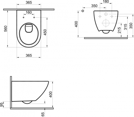 ��������  ������ ��������� STWORKI Merlingen HWH55 ������������ + ������� ����������� ��� �������� TECE Base