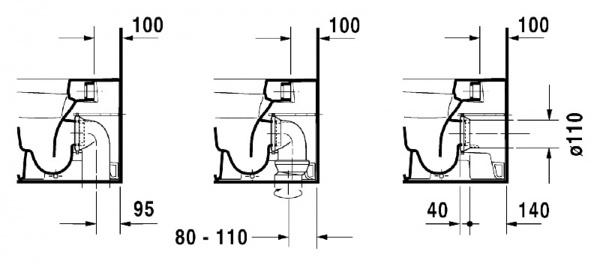 ������ ���������� Duravit DuraStyle 2150090001 WonderGliss