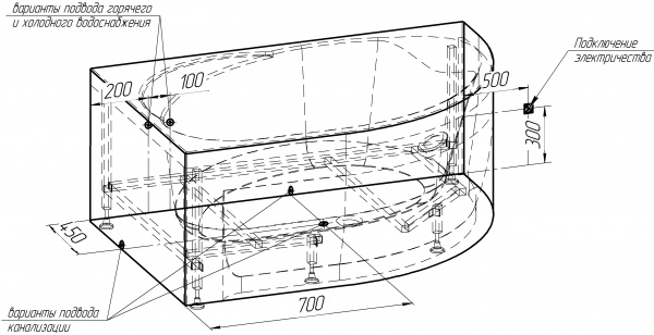 ��������� ����� Radomir Vannesa Massage ������ 140�95, � �������������, �������� � �������, �����, L