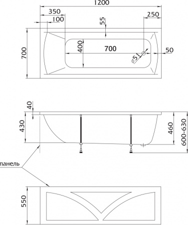 ��������� ����� Marka One Modern 120�70