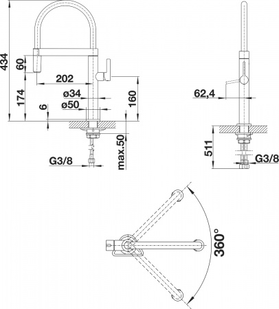 ��������� Blanco Culina-S Mini 519844 ��� �������� �����