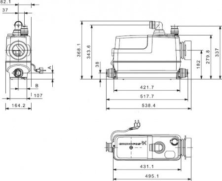 ��������������� ����� Grundfos Sololift2 CWC-3