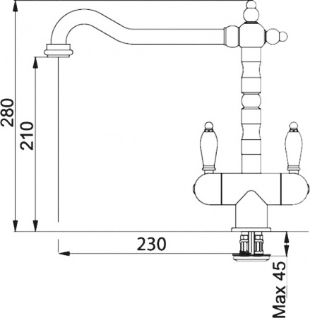 ��������� Franke Old England 115.0028.204 ��� �������� �����