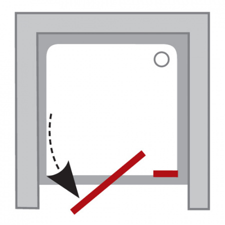 ������� ����� � ���� Ravak PDOP2-110 ������� �����