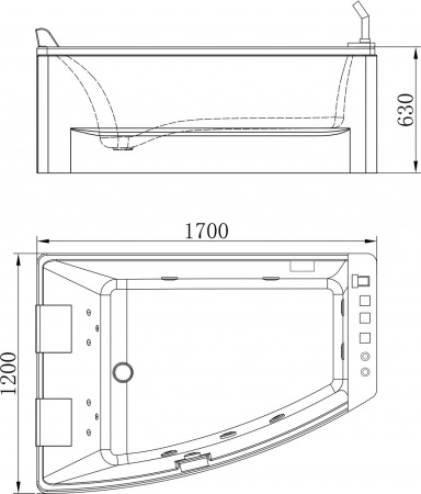 ��������� ����� Orans BT-65100 XL 170x120