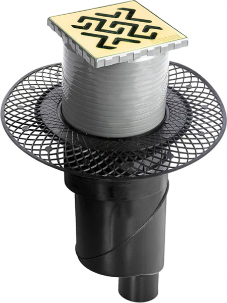   Berges Wasserhaus Platz Antik 094060 10x10 , 