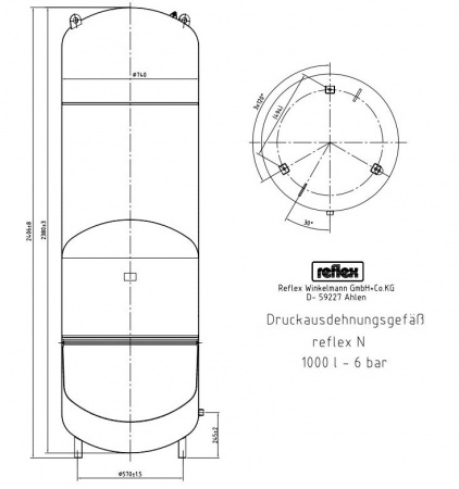 Reflex N 1000, �����, ���������� �������������� ���, ����������� 6 ���, ���. 8218600