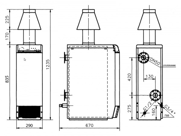 ������� �����	Bosch Gaz 2000 F FN 22 HN (22 ���)