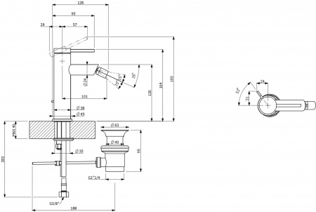 ��������� Villeroy & Boch Dawn TVB10620115361 ��� ����