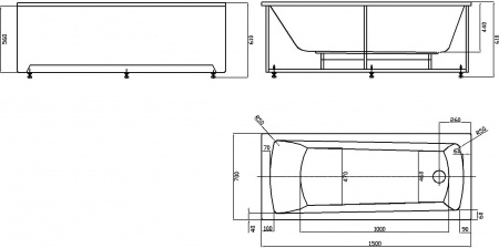 ��������� ����� ������� ����� New LIB150N-0000008 150x70
