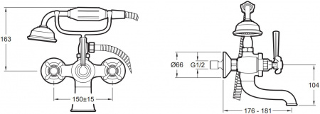 ��������� Jacob Delafon Cleo1889 E24313-CP ��� ����� � �����