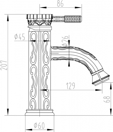 ��������� Milacio Villena MC.504.SL ��� ��������