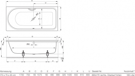 �������� ����� Bette Ocean 8854 ������� �����