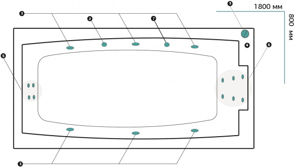 ��������� ����� Marka One Aelita 01��1880������ �������+, 180�80