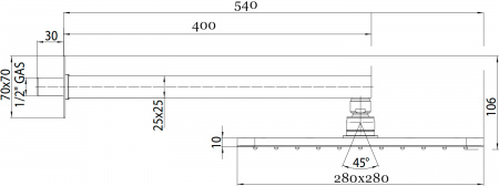 ������� ��� Bossini Cosmo H69598I.073 ������ �������