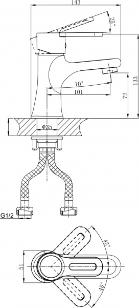 ��������� D&K Paulinus Rhein DA1352141 ��� ��������