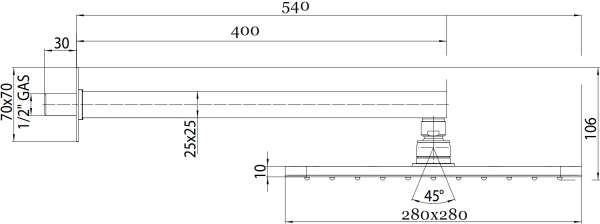 ������� ��� Bossini Cosmo H69598I.073 ������ �������