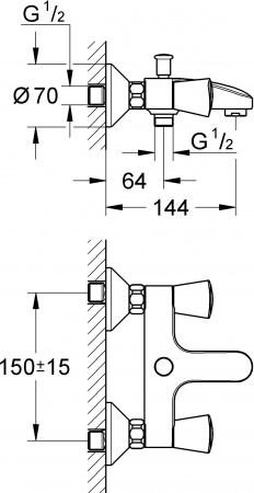 ��������� Grohe Costa S 25483001 ��� ����� � �����