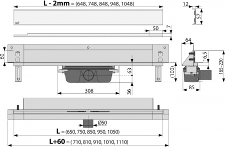   AlcaPlast Spa APZ5-EDEN-1050