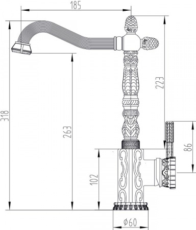 ��������� Zorg Antic A 117K-BR ��� �������� �����