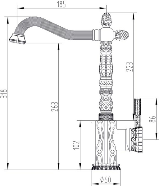 ��������� Zorg Antic A 117K-BR ��� �������� �����
