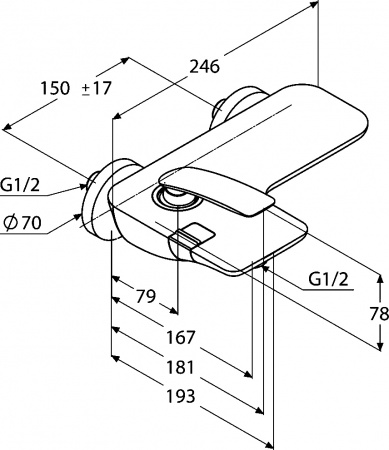 ��������� Kludi Balance 524459175 ��� ����� � �����