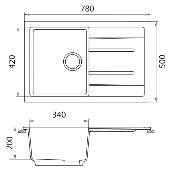 ����� �������� GranFest Quadro GF-Q780L �����