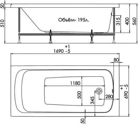 ��������� ����� 1ACReal �������� ����� 170x70