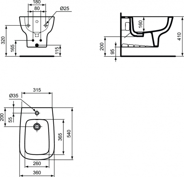 ���� ��������� Ideal Standard Esedra T281501