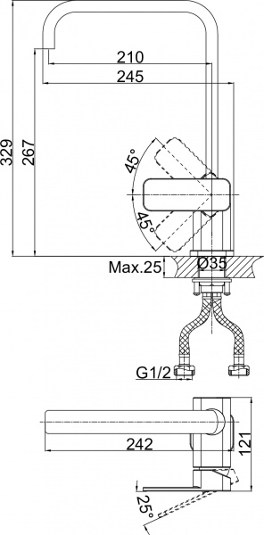 ��������� D&K Altportel Rhein DA1332401 ��� �������� �����