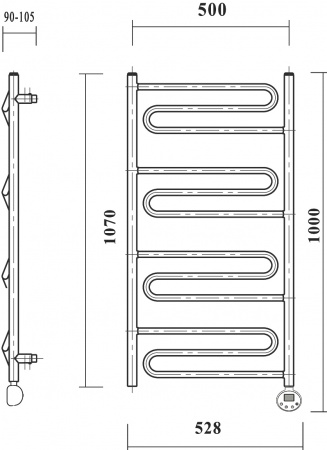 ����������������� ������������� Domoterm ������ �12 50x100, ����, R