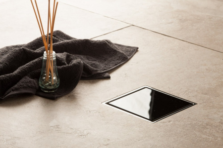   Pestan Confluo Standard Vertical Dry Black Glass 13000110 