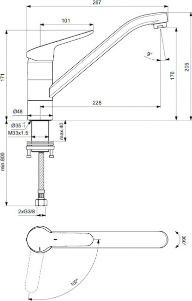 ��������� Ideal Standard Ceraflex BC129AA ��� �������� �����