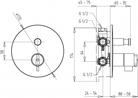 ��������� Migliore Fortis ML.FRT-5278.CR � ���������� ������ ��� ����� � �����