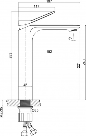 ��������� Cersanit Odra 63054 ��� ��������, ����