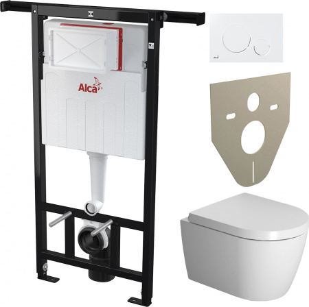 �������� ������ ��������� Duravit ME by Starck 2530090000 + ������� ����������� ��� �������� AlcaPlast Jadromodul AM102/1120 � ������� � �������������