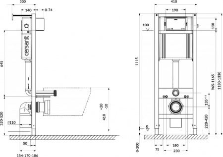  Cersanit City CO DPL EO slim +  AQUA SMART M40 +  PILOT  