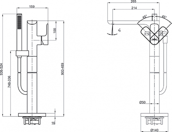 ��������� Villeroy & Boch TVT00050300061 ���������