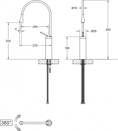��������� Bronze de Luxe Scandi 9015BR ��� ��������, ������