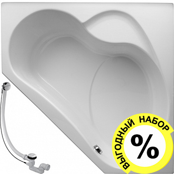 ��������� ����� Jacob Delafon Bain-Douche 135�135 R + ����-�������